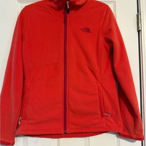 The North Face Women’s Orangish Red Jacket- Medium